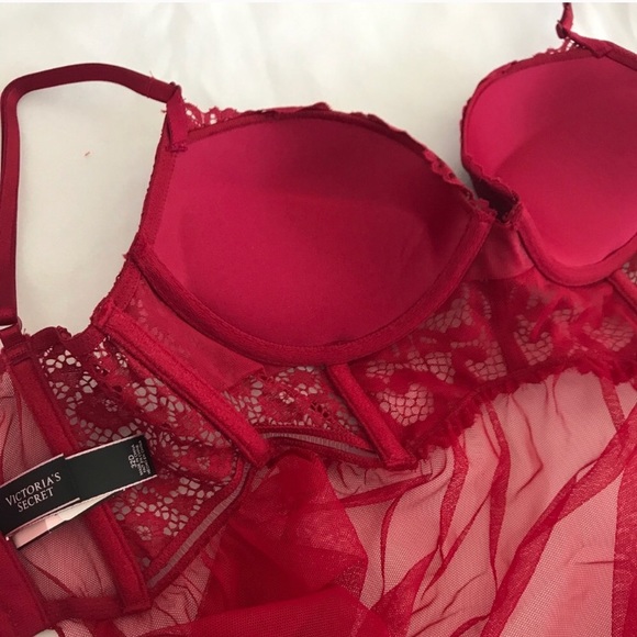 VS Push Up Lace and Mesh Babydoll! - Picture 2 of 4